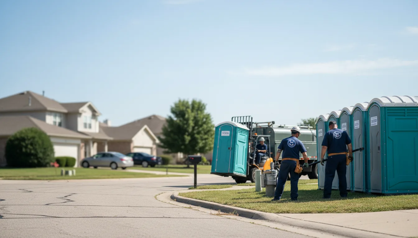 Porta Potty Rental in Ladonia, TX near me